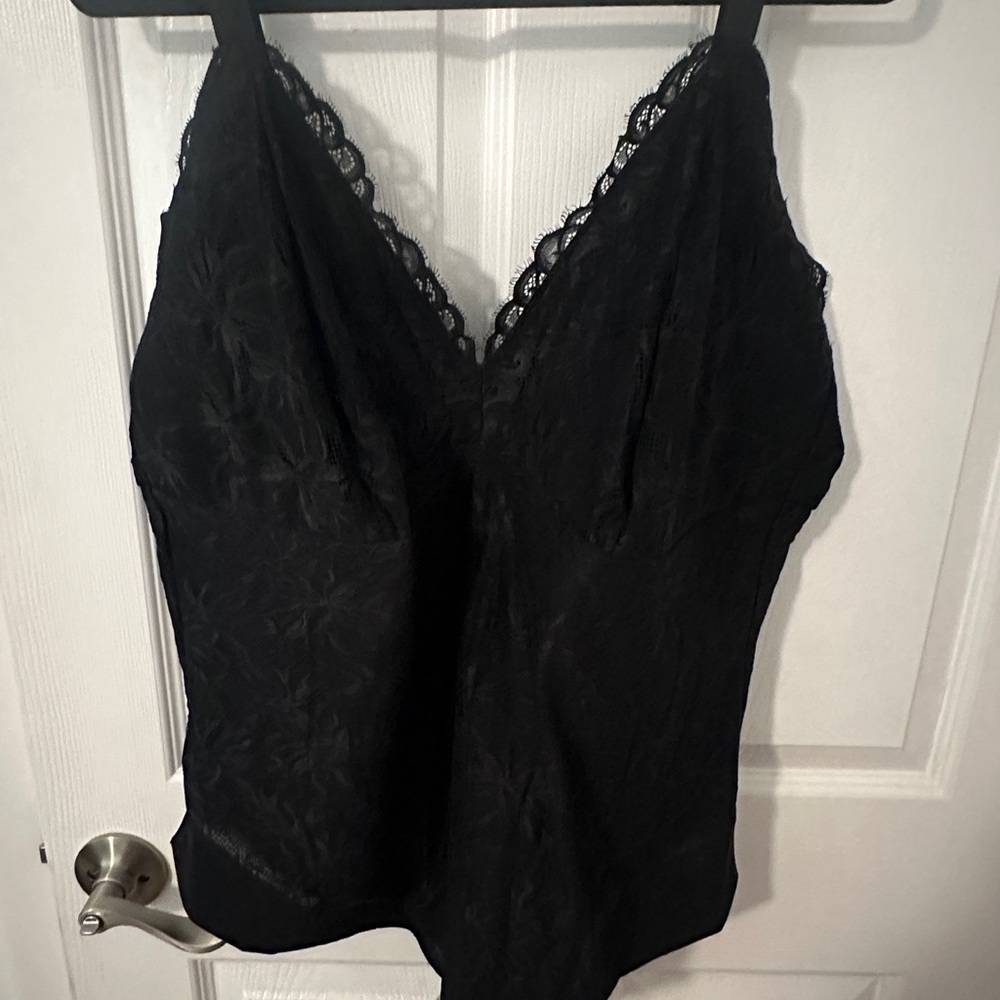 YITTY Black Lace Thong Bodysuit